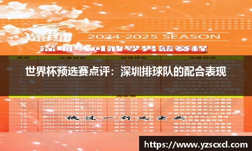 世界杯预选赛点评：深圳排球队的配合表现