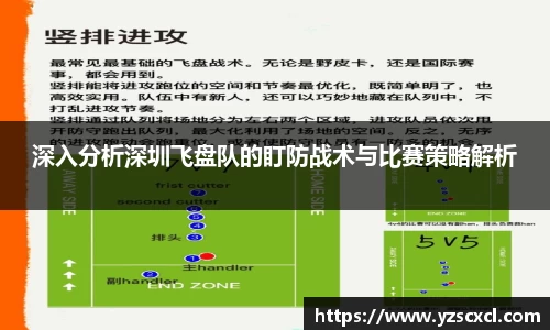 深入分析深圳飞盘队的盯防战术与比赛策略解析